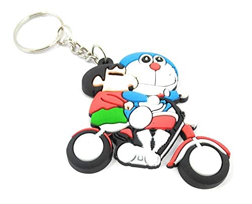 Single Side Rubber Keychain (Multicolour)-image-4