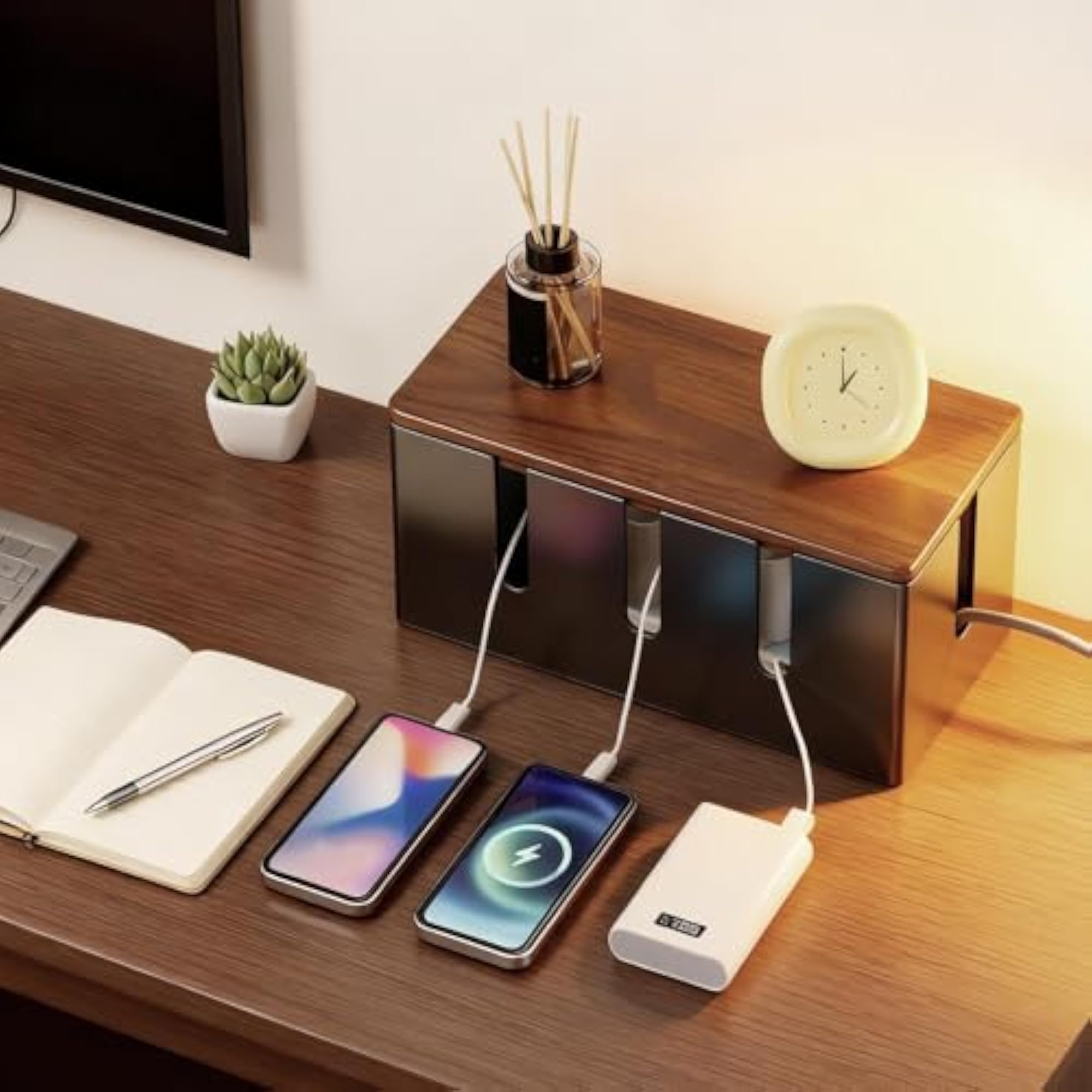 Fashionable Cable Tidy Box with Lid