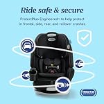 Graco-Grows4Me-4-in-1-Car-Seat-Convertible-Infant-to-Toddler-Car-Seat-and-Booster-West-Point-Design-for-10-Years-of-Safe-Comfortable-Journeys