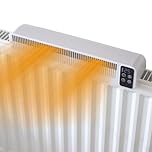 Valiant Radiator Fan – Triple Fan Heat Booster, Quiet, Rechargeable, Magnetic Fit