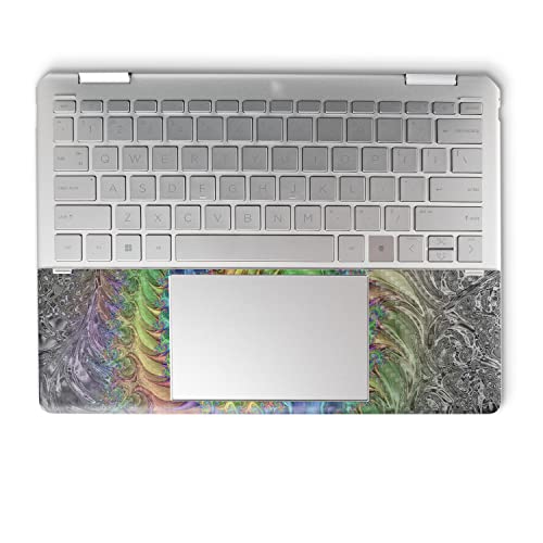 Image of MightySkins Carbon Fiber Skin Compatible with HP Spectre x360 14 inch (2022) Full Wrap Kit - Tripping | Protective, Durable Textured Carbon Fiber Finish | Easy to Apply | Made in The USA