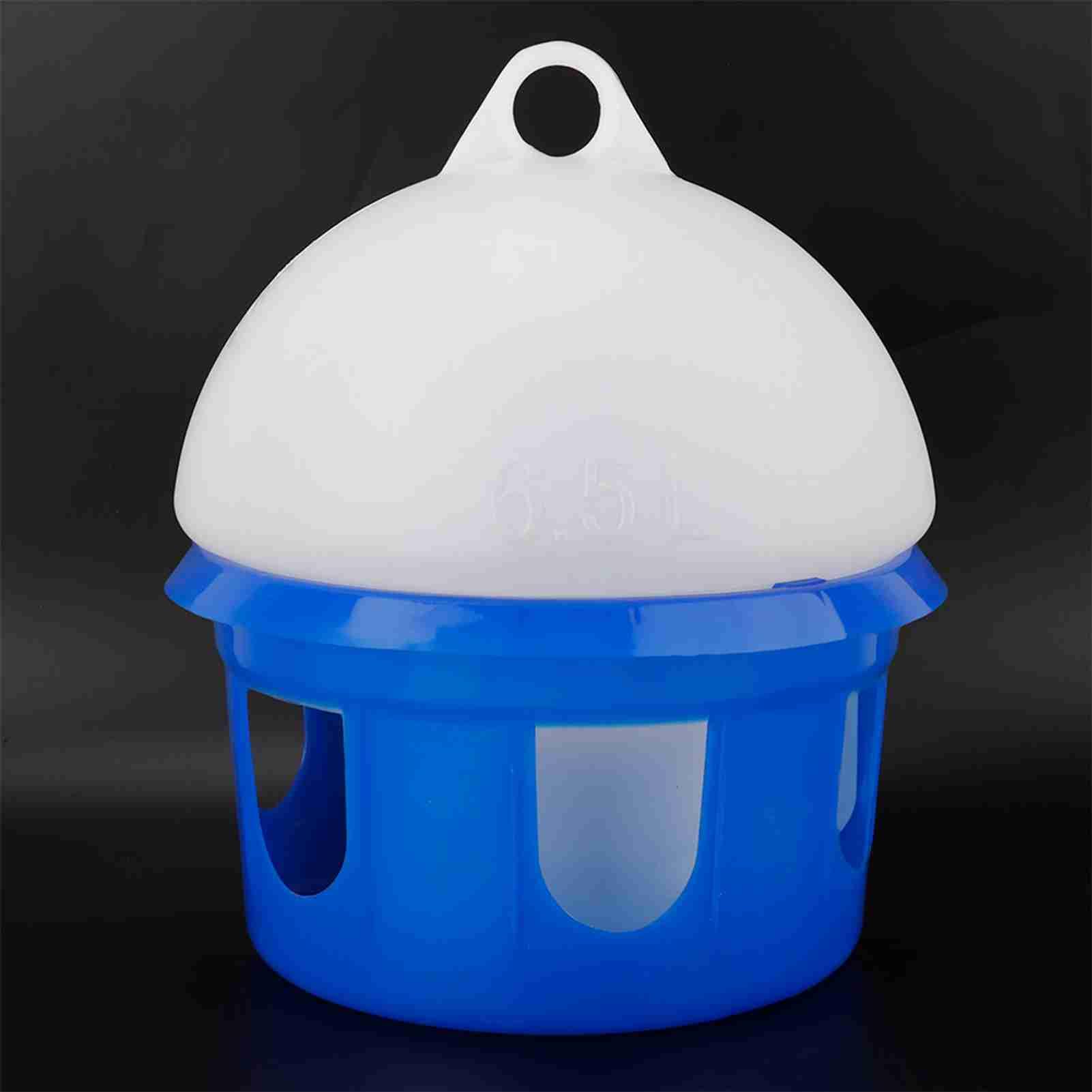 Dispensador de Agua automático para Palomas, Bebedero de plástico ABS Duradero para Palomas, aviario, Jaula para pájaros, Opciones de 2L, 4L, 6,5L, Gran Capacidad (T vinagre)