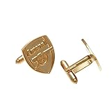 Producto oficial. Festival-Fashion Arsenal FC - Gemelos chapados en Oro
