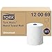 Produktbild Tork Matic Rollenhandtücher Weiß H1, Universal-Qualität, mit Prägung für effizientes Trocknen, 6 × 150 m-Rollen, 120069