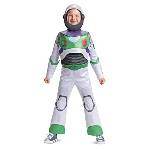 Disney Official Deluxe Space Ranger Buzz Lightyear Costume Kids, Astronaut Costume Kids Fancy Dress Up for Children Size XS Cover