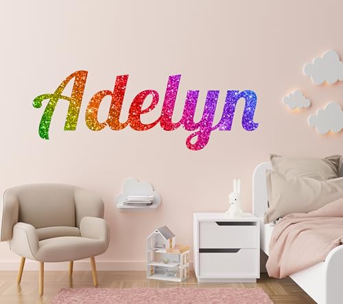 Vinilo Decorativo Personalizable Rainbow Multicolor 12"