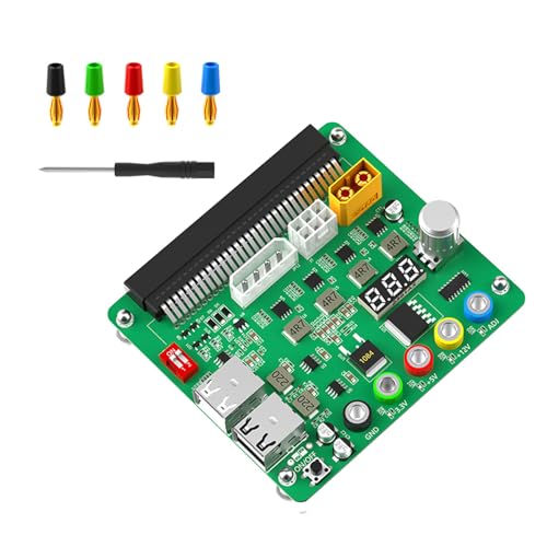 LEIDJGUN Tablero Fuente Alimentación con Kits Caja Acrílico Puerto USB2.0 4pcs para D750ES1 750AB-2 05NF18 05RHVV Accesorios