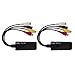 Produktbild Shiwaki 2pcs RCA AV auf HDMI Adapter AV zu HDMI Converter 3RCA Composite CVBS AV auf HDMI Konverter für PC/Laptop/Xbox/PS4/TV