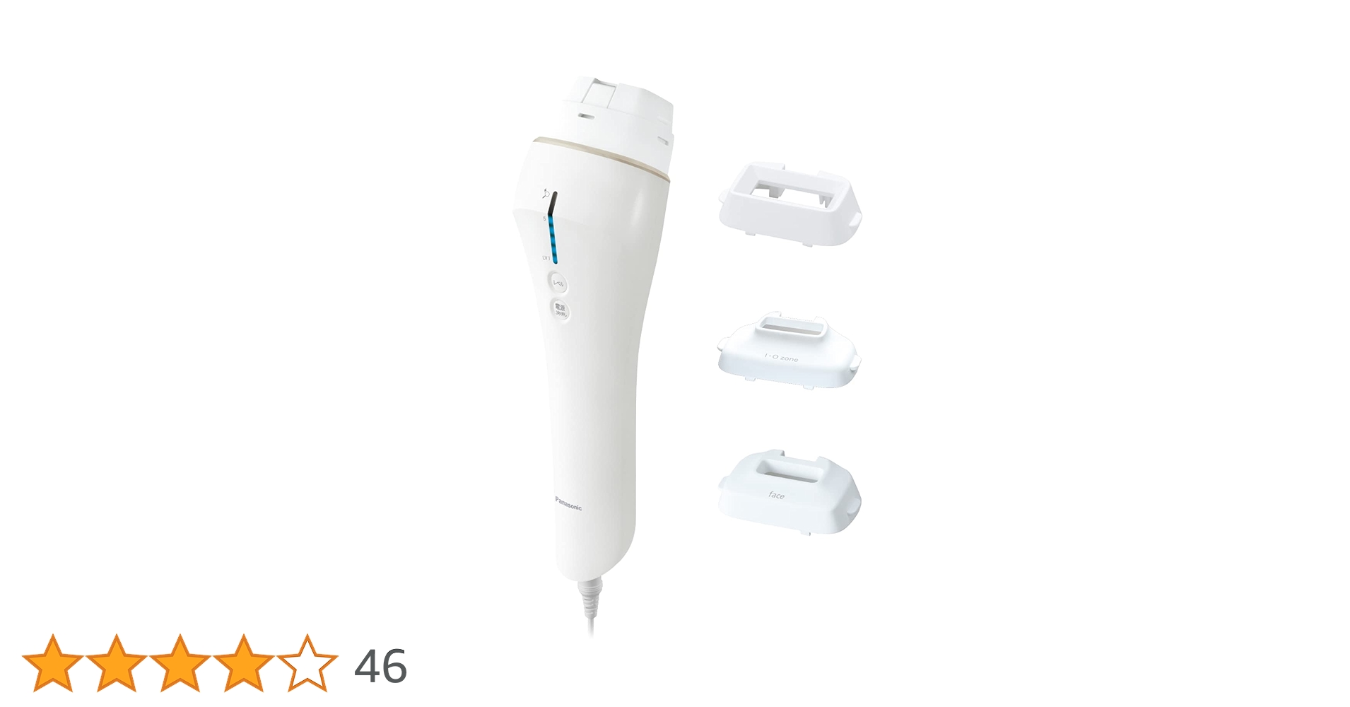 Amazon | パナソニック 光美容器 光エステ ボディ&フェイス用