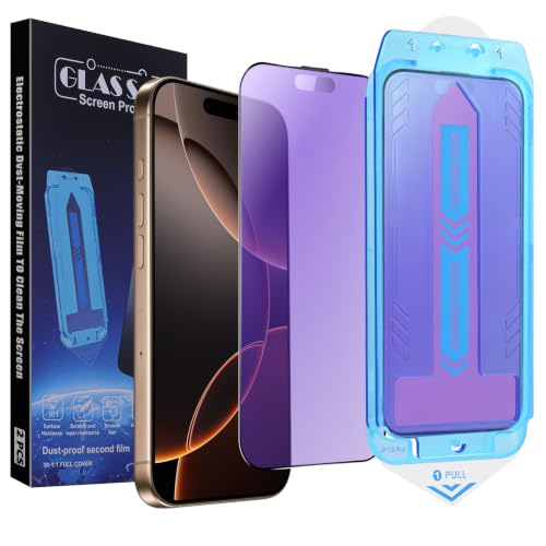 Image of 2-Pack Screen Protector for iPhone 16 Pro Max Anti Blue Light Matte