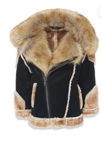 El Jefe Kids Moto Shearling Jackets/Coats3