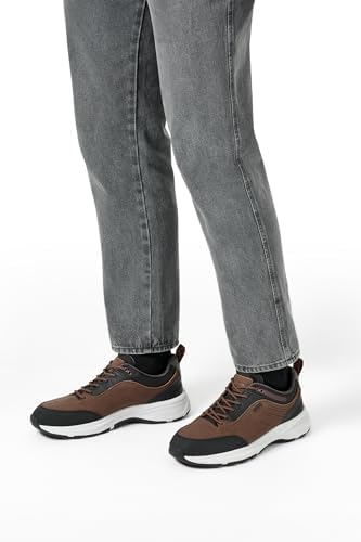 Geox Scarpe da Ginnastica da Uomo U SENALES B ABX, Blu, 39 EU, Blu, 39 EU