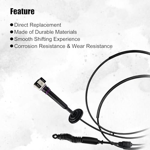 Wmphe WMPHE-BELX11 Gear Shift Cable Replacement For 12477640, Automatic Transmission Shift Control Cable Compatible thumb #5
