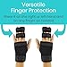Vive Trigger Finger Splint - 2 Finger Brace for Middle, Index, Pinky, or Ring Fingers - Adjustable Hand and Wrist Support - Straightening Immobilizer for Broken Fingers, Arthritis, and Contractures