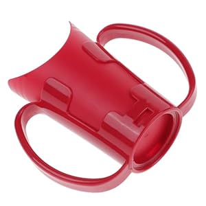 Fomiyes Roter Trinkbecher für Erwachsene und Senioren