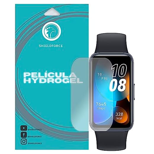 Película Huawei Band 8 Shieldforce Hydrogel Cobertura Total (3x tela)