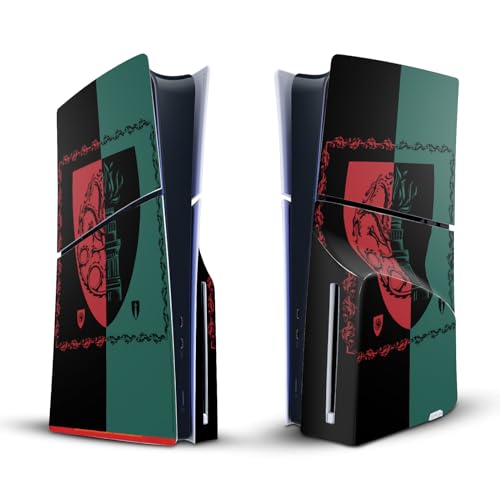 Autocollant vinyle House of the Dragon Targaryen pour console PS5 Slim et Pro Disc