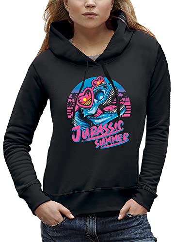Sweat à capuche Jurassic Summer idéal pour vos soirées d'été fraîches
