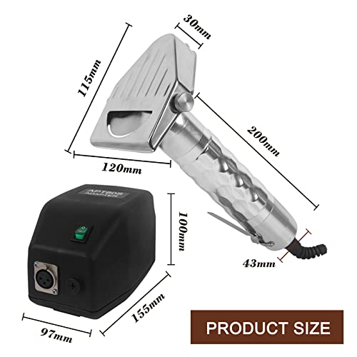 Cortadora eléctrica para Shawarma y Kebab inoxidable miniatura 6