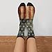 WILL BUDXEG Vintage Retro American Flag Patriotic Casual Unisex Novelty Fun Crew Socks Fashion Comfortable Men And Women Crazy Dress Socks