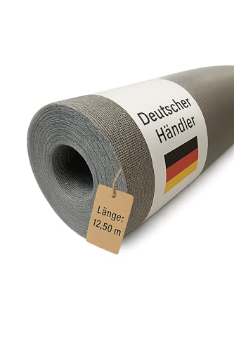 Green Home Aluminium Gewebe Fliegengitter 12,5 m x 0,6 m Fliegenschutz...