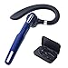 Candeo Bluetooth Headset V4.2, Wireless Bluetooth Earpiece Hands-Free Earphones with Noise Cancellation Mic for Driving/Business/Office/Home, Compatible with iPhone and Android Cell Phones
