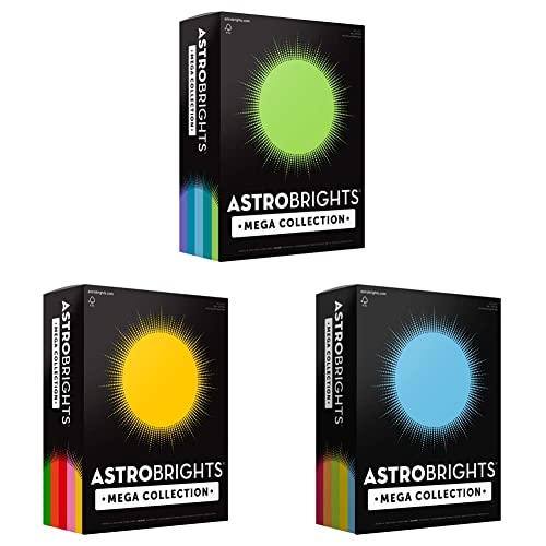 Astrobrights Mega Collection, Colored Cardstock & Astrobrights Mega Collection, Colored Cardstock & Astrobrights Mega Collection, Colored Cardstock,"Classic" #TOP30
