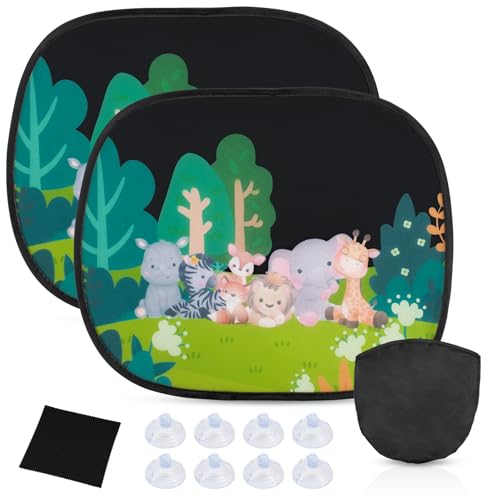 2 Stück Sonnenschutz Auto Baby mit UV Schutz,Sonnenschutz Auto...