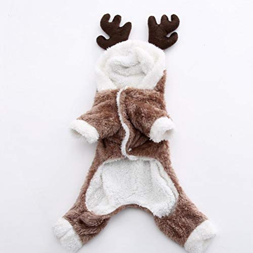 Ropa para perro disfraz Navidad Hemobllo talla M miniatura 5