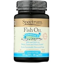 Spectrum Essentials Fish Oil, 1000 mg, 100 Softgels