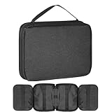Generico Organizer Per Orologi Da Viaggio: Supporto Per Cinturino Impermeabile, Custodia Pieghevole Per Cinturini, Facile Da Trasportare | Borsa Da Viaggio Compatta E Resistente | Per Cinturini Per O