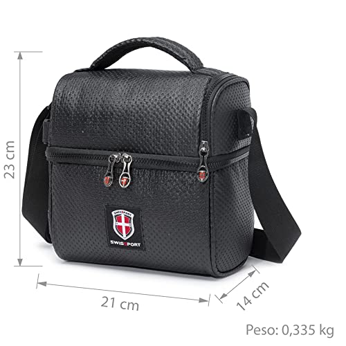 Lancheira Bolsa Térmica Swissport Para Marmita Trabalho Moderna Fitness