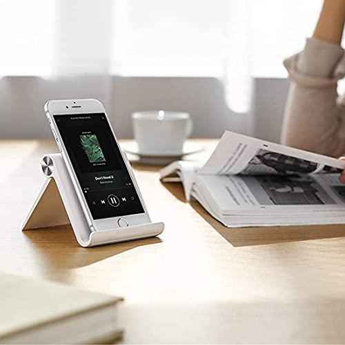 Portatile Telefono Supporto Tomicy multi angolo Tablet Telefono Supporto universale di ricarica del telefono tablet Supporto pieghevole compatibile nero lettori per e-book e telefoni 2 PCS - Image 8