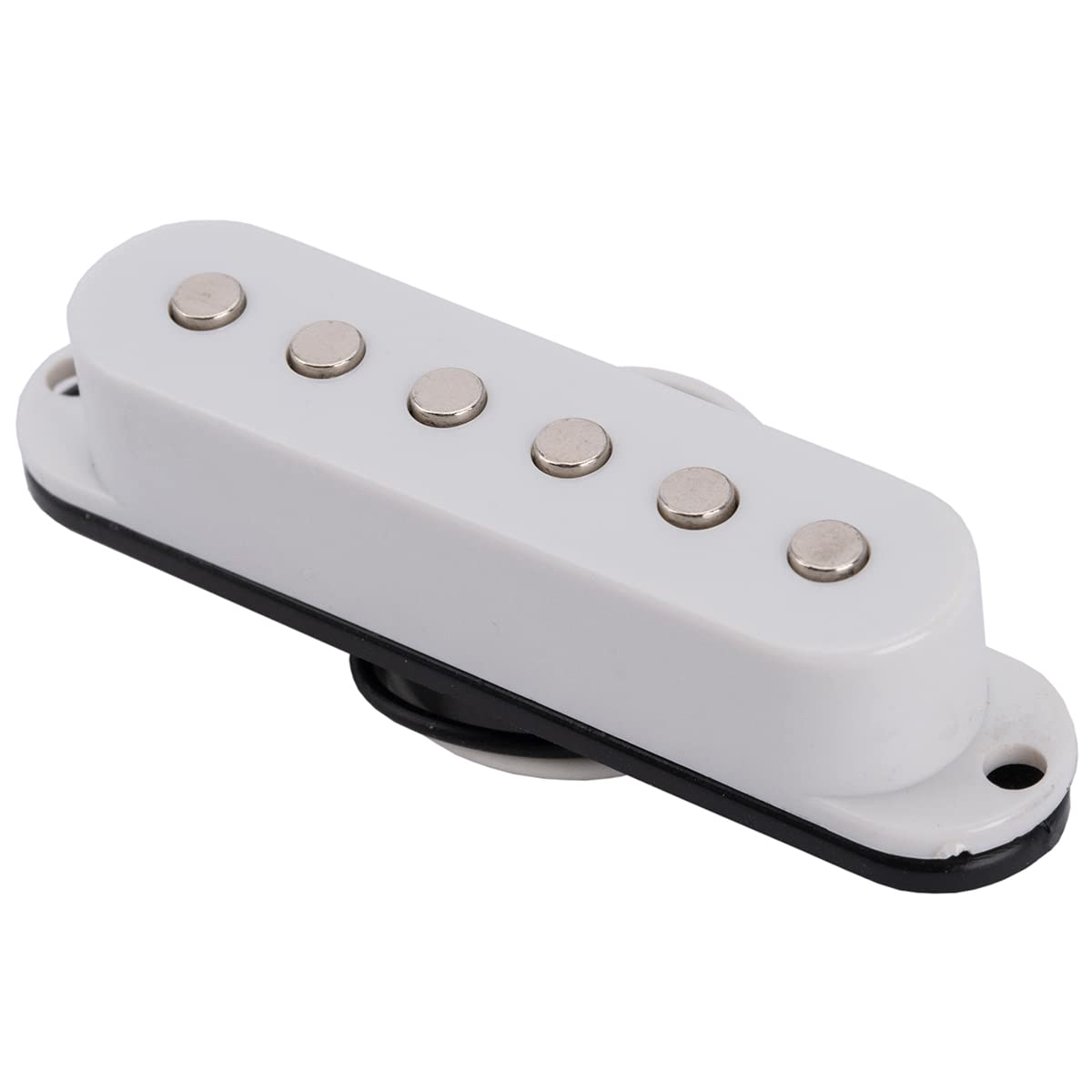 Musiclily Basic 50mm Ceramiczny Przetwornik Single Coil Neck do Gitary Elektrycznej typu Strat, Biały