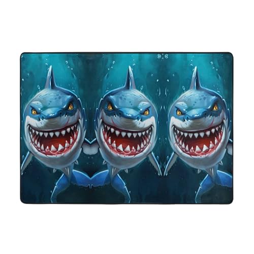 Tapis requin lavable pour éviter les glissades dans le salon - 8