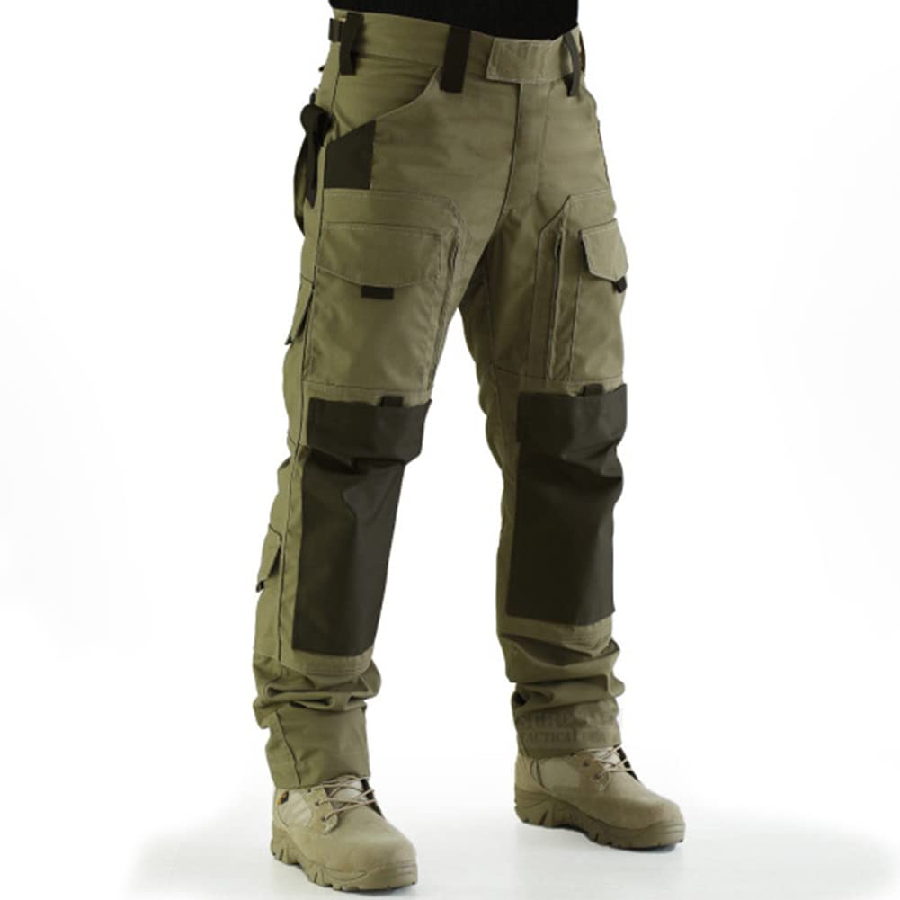 DongBao Pantalones Tácticos Pantalones de Carga Pantalones de Trabajo Multibolsillos