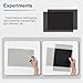 Selens Linear Polarizing Film A4 7.8x11.8 inch Non-Adhesive Polarized Film Sheets for Physics Education, Photography, Screen, Experimental, 2Pcs