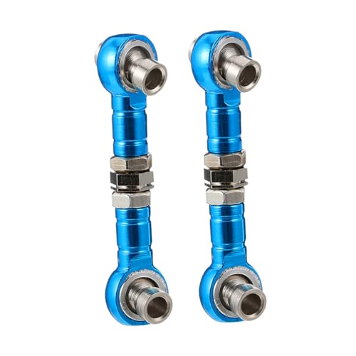 TOPPERFUN Rc Turnbuckle Rod Adjustable Linkage Steering Tie Rod Servo Link for Rc Car Truck 2 Pcs...