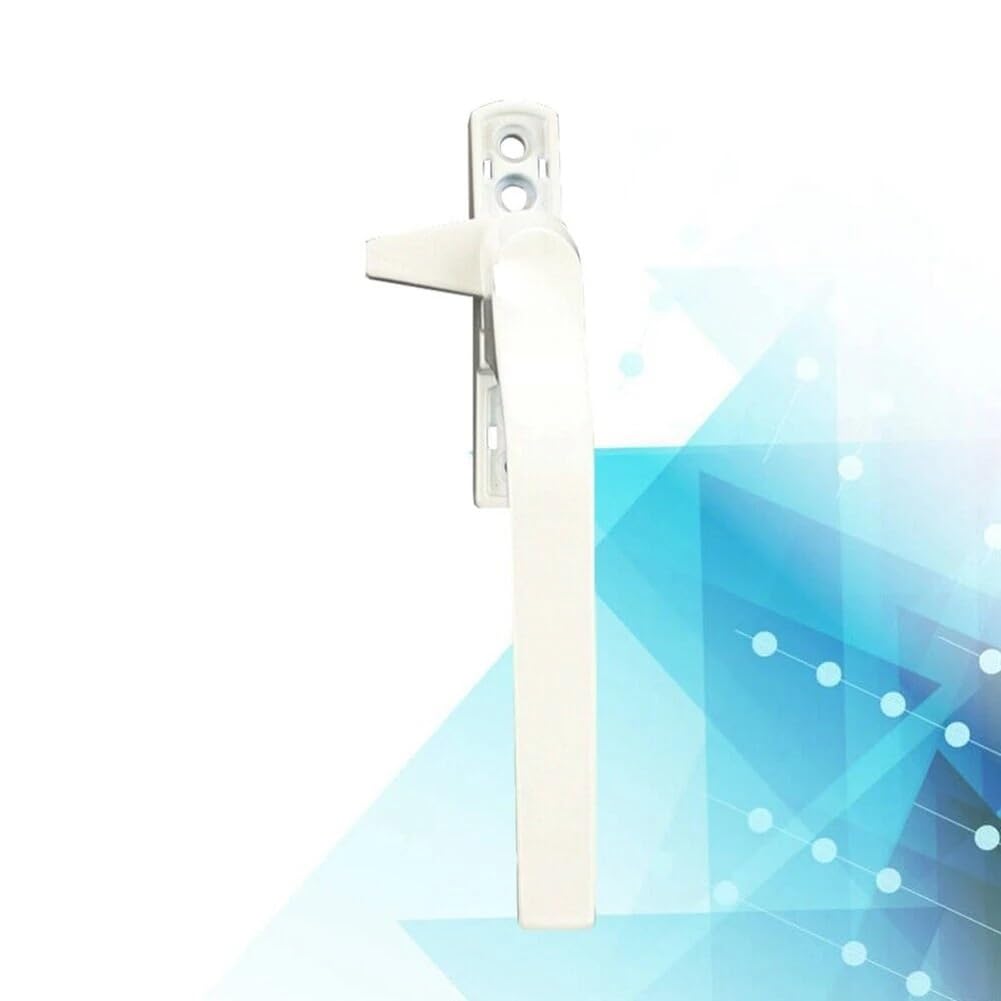 MRKU Maniglie per finestre 1 pz Sinistra/Destra in Lega di Alluminio, Esterne Piatte, per ferramenta Edile Universale Larga 7 mm