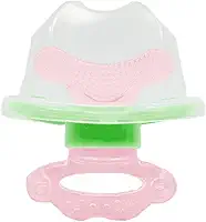 Mordedor com Massageador de Gengiva, Buba, Rosa