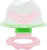 Mordedor com Massageador de Gengiva, BUBA, Rosa