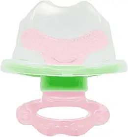 Mordedor com Massageador de Gengiva, Buba, Rosa