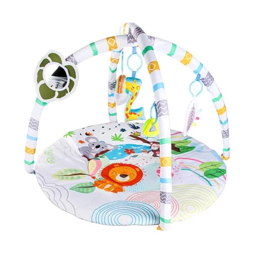 Alfombrilla de Juego Infantil para Suelo | Centro de Actividades Educativo Suave - Juguete para Interior y Exterior | Para exterior, jardín, parque, guardería, cumpleaños, descanso o dormitorio