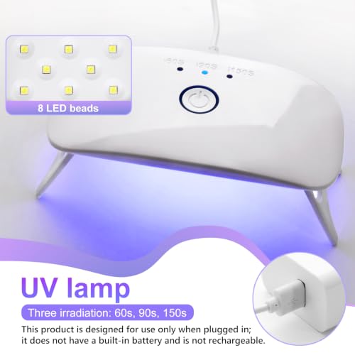 KISREL UV Resin Kit with Light, 200g Hard Type Clear UV Resin and UV Light - Image 5