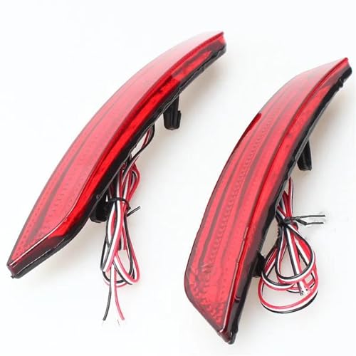 YSQOJF Reflector LED De Parachoques Trasero Luz Freno Para Ford Para Mondeo Sedan 2007 2008 2009 2010 Lámpara Antiniebla Señal Parada Accesorios Coche Faros Traseros