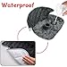 CaoXiong 2 Pack Potty Training Car Seat Protector Cover, Waterproof Piddle Pads Universal Car Seat Cover Protector for Toddlers and Baby Carseat (Grey)