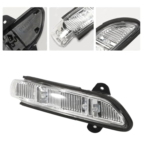 Anlseiod Blinkerleuchten Rechts für CLS C219 E-Klasse W211 S-Klasse W221 C216 Aussenspiegel Spiegelblinker Blinkleuchten glasklar LP-5278 A2198200521