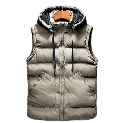 ASDFY Men's Sleeveless Jacket Gilet,Men's