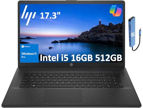 HP 17 �m�[�g�p�\�R�� (17.3�C���` HD+�AIntel 10-Core i5-1334U (> i7-1255U)�A16GB RAM�A512GB SSD�B�r�W�l�X�A����A�w���A�����x�[���A�E�F�u�J�����A�����o�b�e���[�����AWi-Fi�AIST�n�u�A