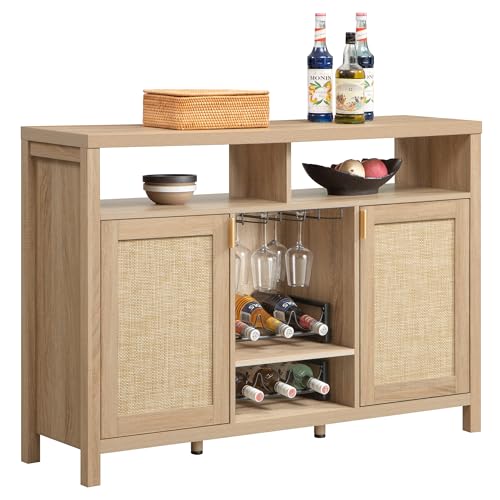 SICOTAS 51 Coffee Bar Cabinet Bar Cart with Review 2026